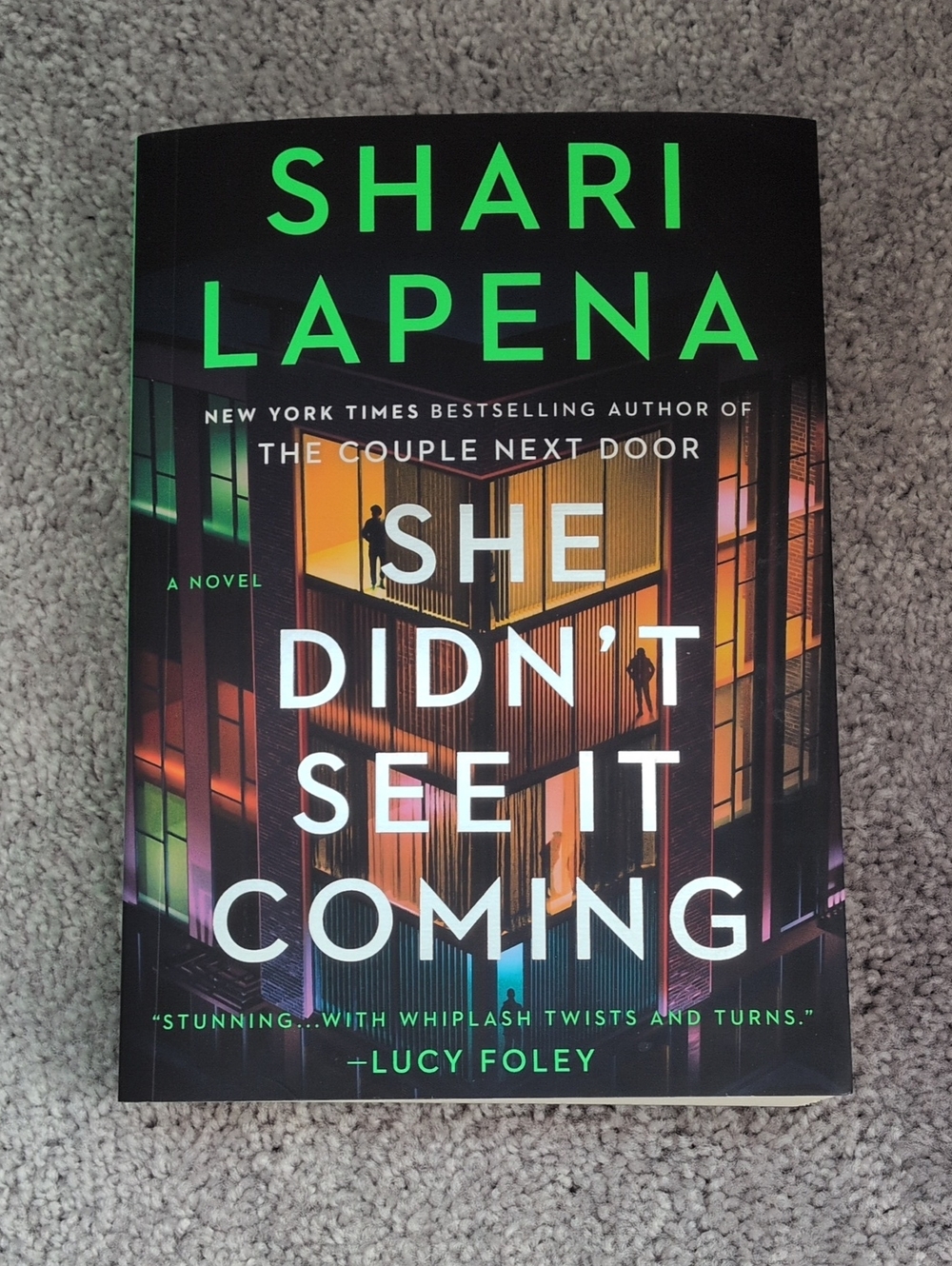 Shari Lapena She Didn't See It Coming - Novel